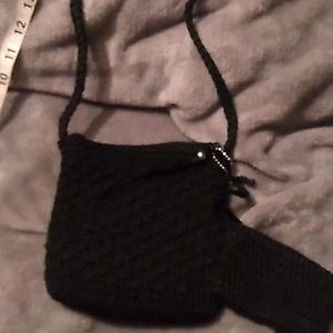 GIANINI black hand bag and coin purse